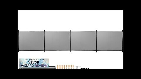 VEVOR Sentry Security Pool Fence 4x48 ft Removable Pool Fence Hole Size Review