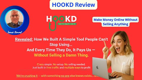 HOOKD Video+Review: Make Money Online Without Selling Anything