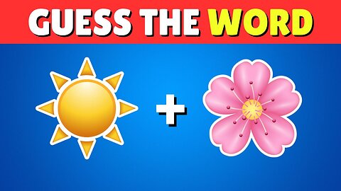 Guess the Word by Emoji | Fun Emoji Quiz Challenge | Quizzly Bears