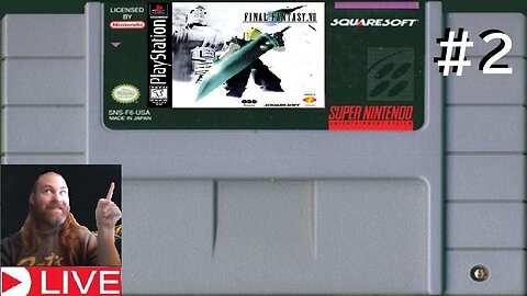 Final Fantasy VII OG rpg part #2 (livestream)