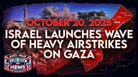 Israel Launches Wave of Heavy Airstrikes on Gaza, Trump Urges Zelensky To Take Deal, and More