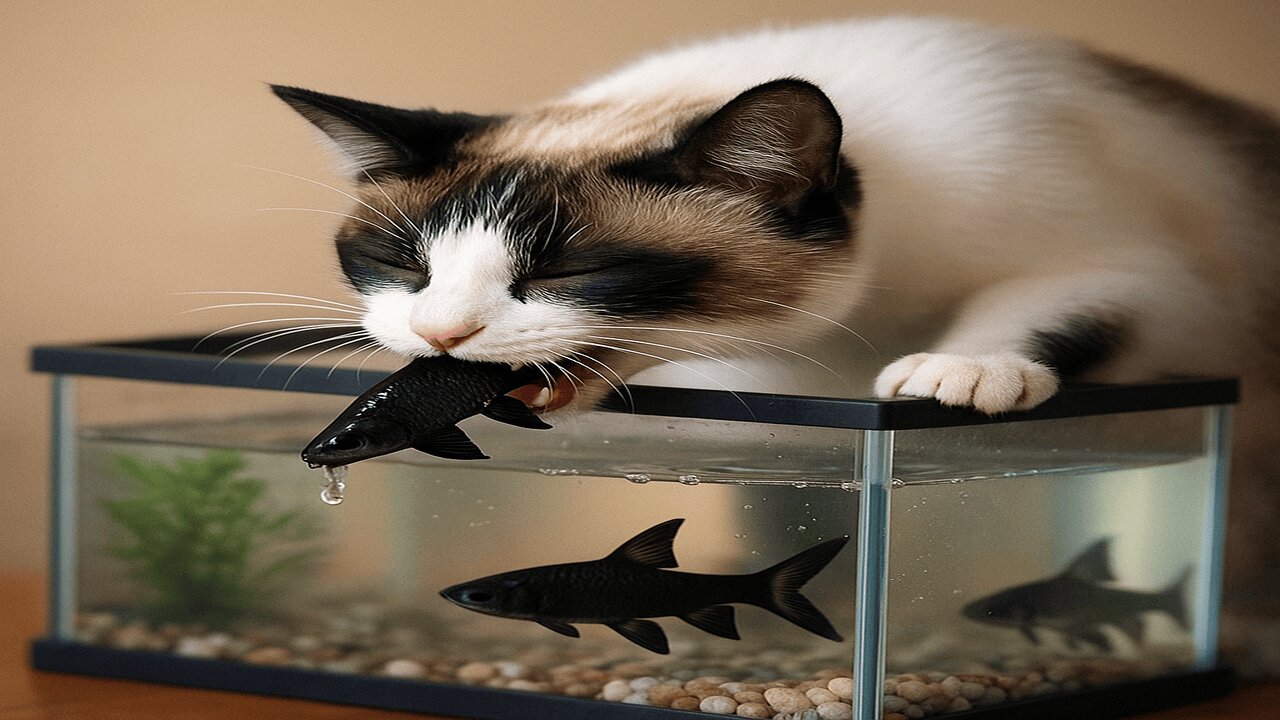 Cat ATE my SHARK!!! Oh ya, it's also my bday.