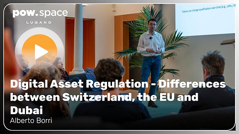 Digital Asset Regulation - Differences between Switzerland, the EU and Dubai