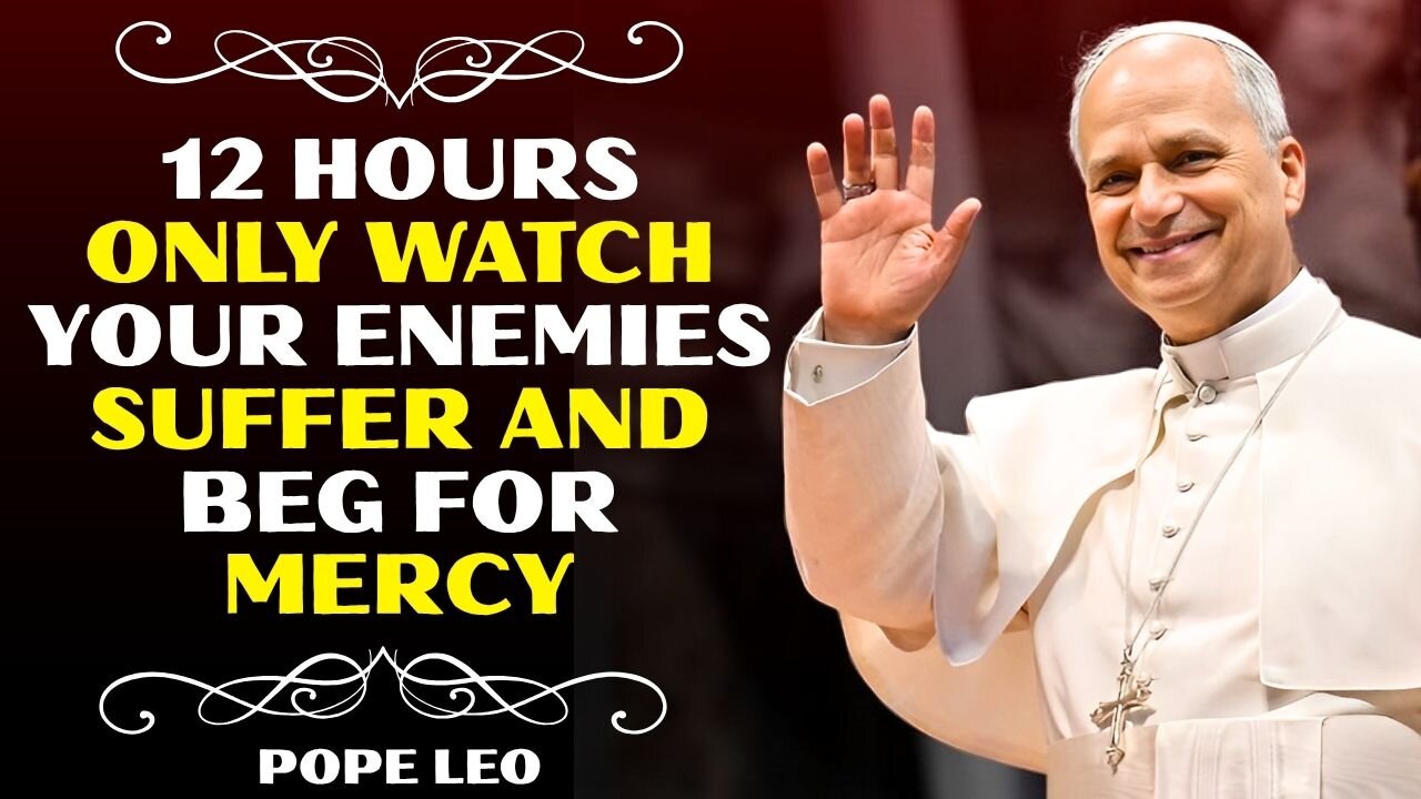 Put This Under Your Pillow With Psalm 35—By Morning Your Enemies Will Cry for Mercy | Pope Leo XIV