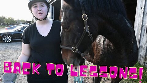 BACK To RIDING LESSONS It Was WILD!
