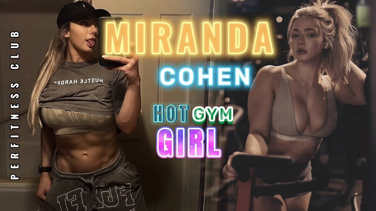 Hot Gym Girl Training 💪 Miranda Cohen Intense Female Workout Motivation 2026