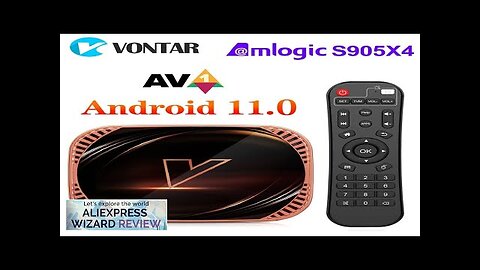 VONTAR X4 Amlogic S905X4 Smart TV Box Android 11 4GB 128G 32GB Review