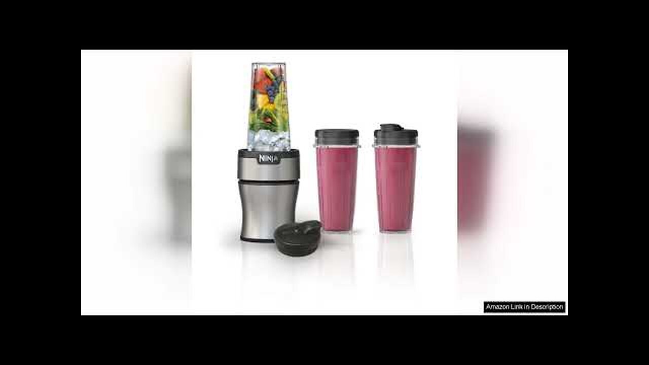 Ninja BN301 Nutri-Blender Plus Compact Personal Blender, 900-Peak-Watt Motor, Review