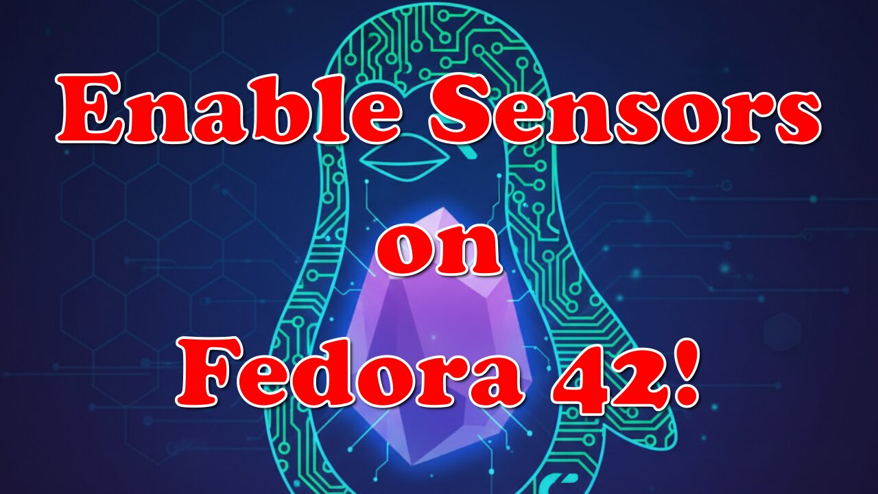Enable Hardware Sensors on Fedora 42 | Ryzen 5600GT + AMD MI60 Workstation Setup!