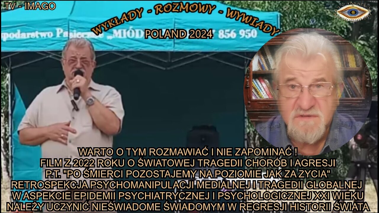 FILM Z 2022 ROKU O ŚWIATOWEJ TRAGEDII CHORÓB I AGRESJI. P.T. '' PO SMIERCI POZOSTAJEMY NA POZIOMIE JAK ZA ZYCIA''