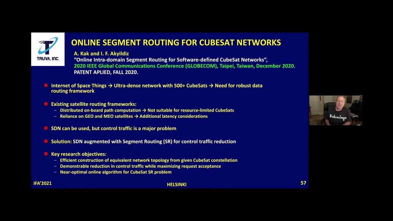 Ian F. Akyildiz: A New CubeSat Design with Reconfigurable Multi-band Radios electronics-based and a photonics-based approach. The multi-band communication covers a wide range from radio frequencies