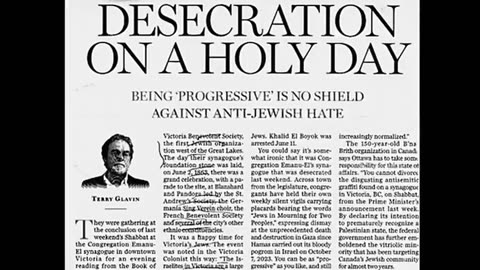 Paul Fromm On Frederick Charles Blair: A Canadian Hero Who Recognized The JQ (None IS Too Many)