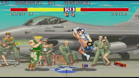 Chun Li vs Guile
