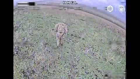 Russian Soldier is Absolutely Annihilated by Drone