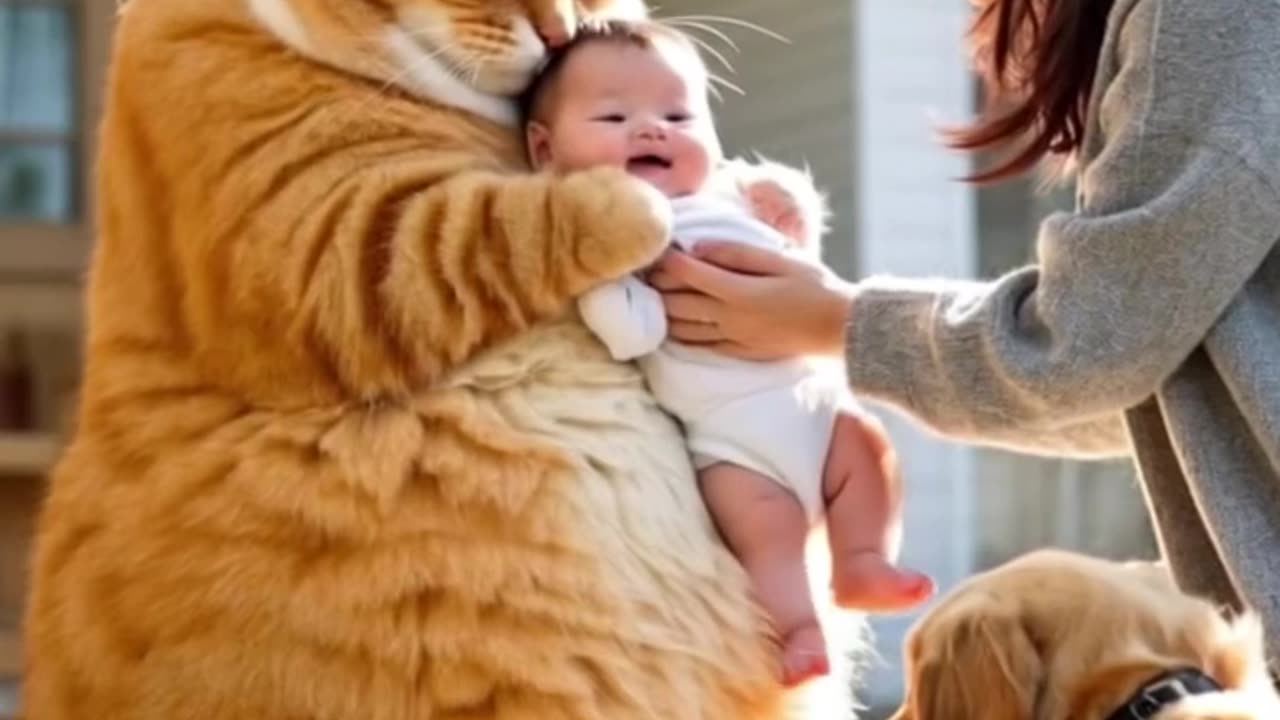 Cat funny