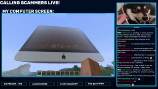 LIVE! Scammer VS Minecraft Computer