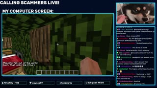 LIVE! Scammer VS Minecraft Computer
