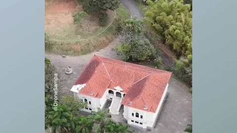 Parque do Horto Florestal na zona norte de São Paulo