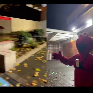 Portland Elmo gets peppered in ICE Facility Driveway🔥😎👏🫡🤣🤣Share This #ChatRats