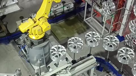 Precision Spraying: Liquid Painting Line