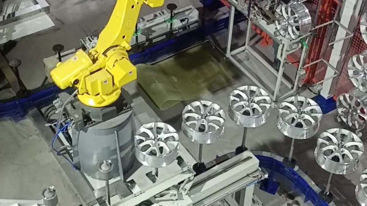 Precision Spraying: Liquid Painting Line