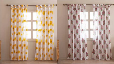 Elegant Sheer Curtains to Brighten Your Home Interiors | HomeMonde