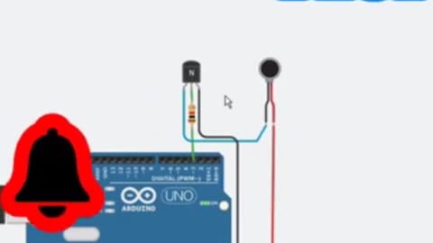 I Made Crazy Vibration Motor #Arduino Circuit on #Tinkercad #AeroArduino