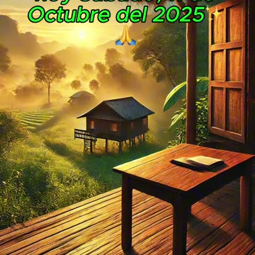 🙏✨Evangelio de hoy Sábado, 11 de Octubre del 2025✨🙏