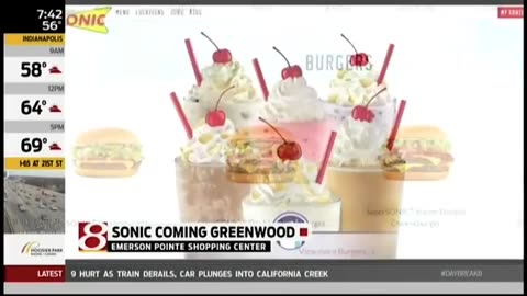 March 8, 2016 - Sonic Coming to Greenwood, Indiana