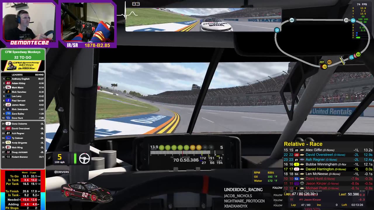 CFM Speedway Monkeys - Next Gen @ Talladega