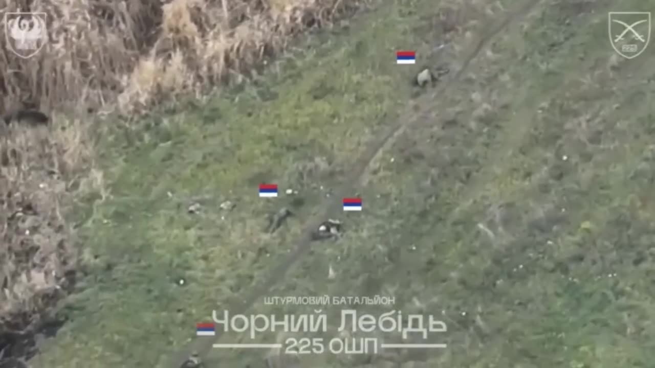 Russian Soldiers Lining the Path