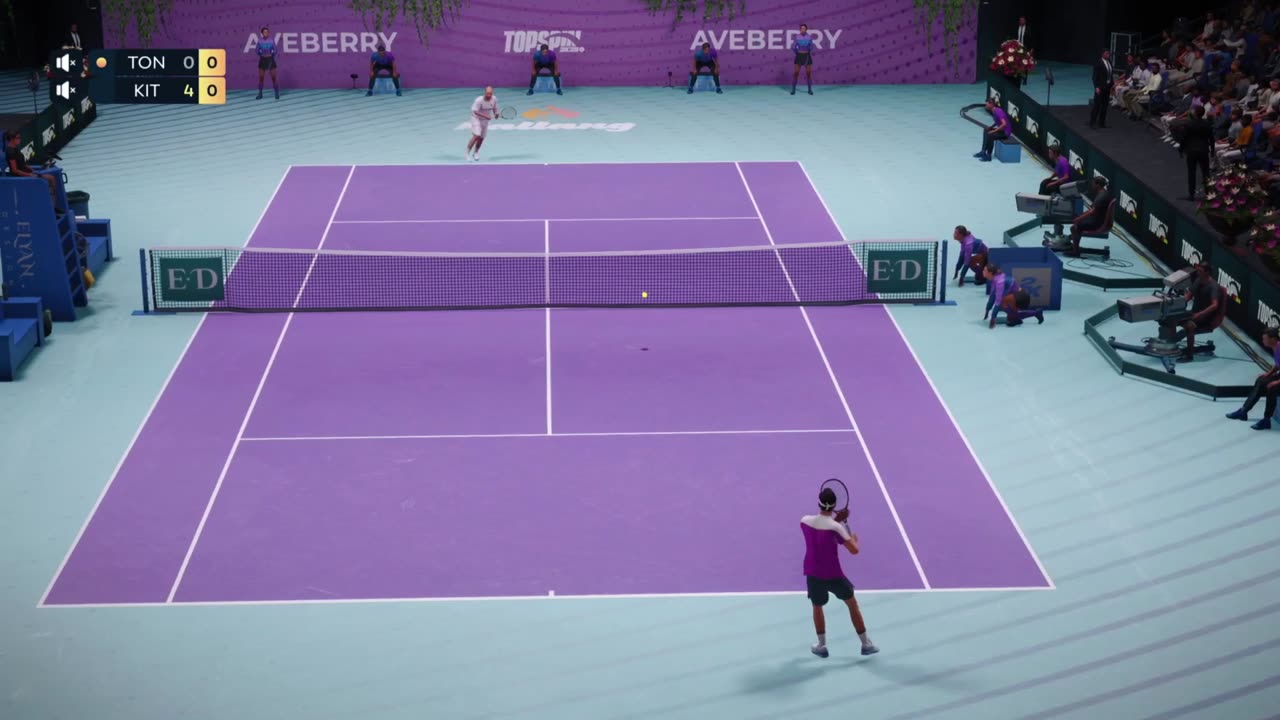 AO Tennis PS4 Gameplay