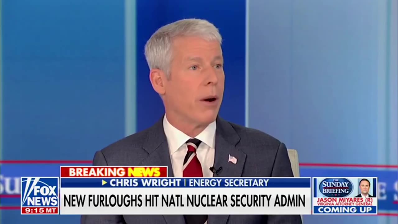 Energy Secretary Chris Wright: "It's DEEPLY irresponsible to see the Democrats run this [shutdown]