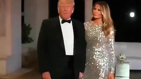 Donald Trump and Melania on New Years Eve!