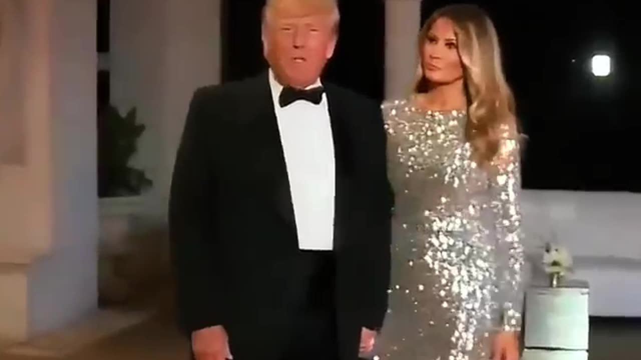 Donald Trump and Melania on New Years Eve!