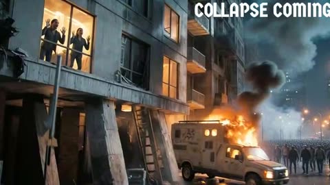 Burned Truck, Zombie Horde & Trapped Couple | Grok Imagine