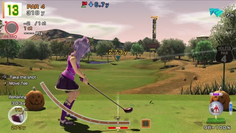 MyRetrozz Plays Hot Shots Golf PS3 - Harvest Hills course