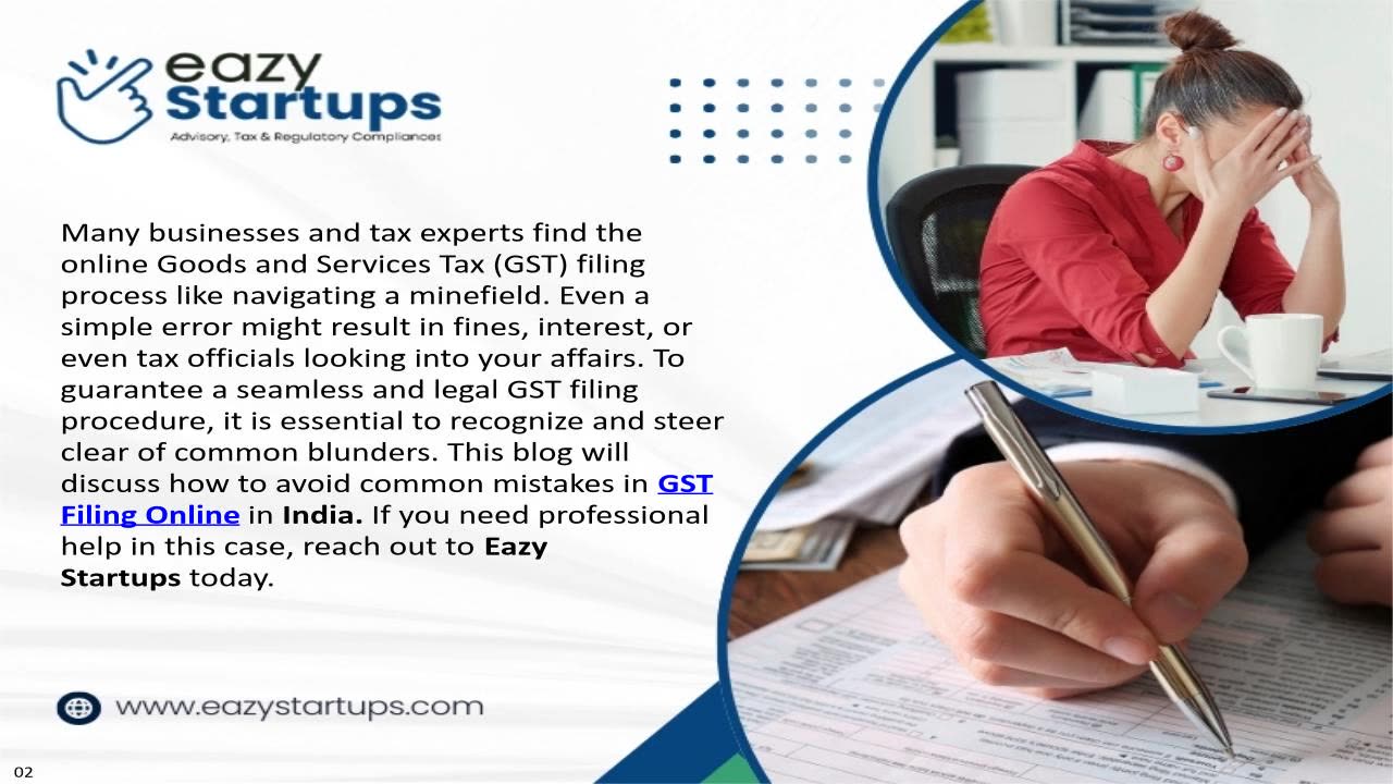 How To Avoid Common Mistakes In GST Filing Online