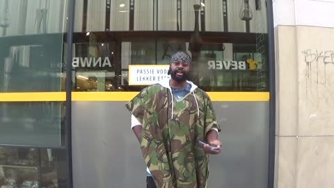 Part 1 Hebrew Israelites Street Teaching 29-9-2025 The Hague (Netherlands) Flow In The Spirit