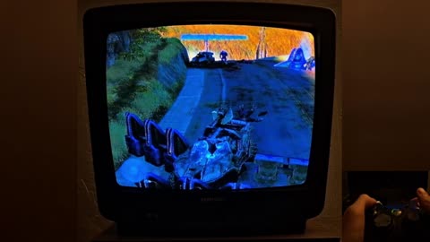 Halo 3 Xbox 360 CRT TV Walkthrough Part 1 #halo