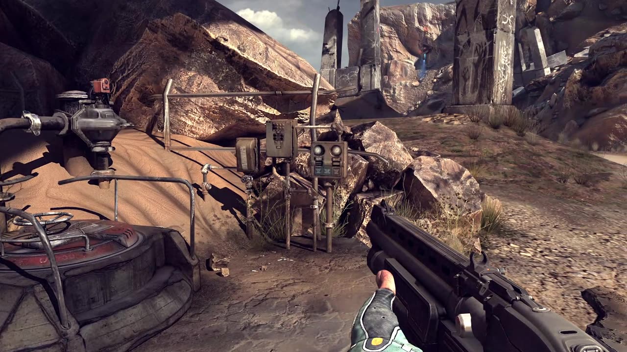 Rage videogame first time using a PS 5 controller vid3