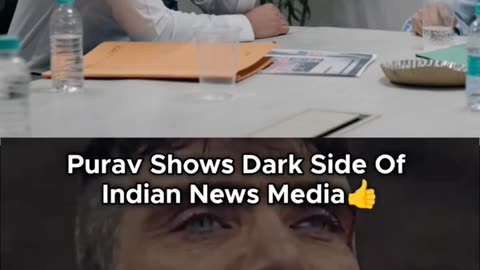 Purav Jha Exposes the Dark Side of Indian Media