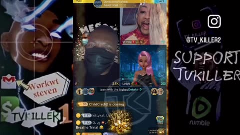 TRINA B & MESSY GOES OFF ON DIVERSE