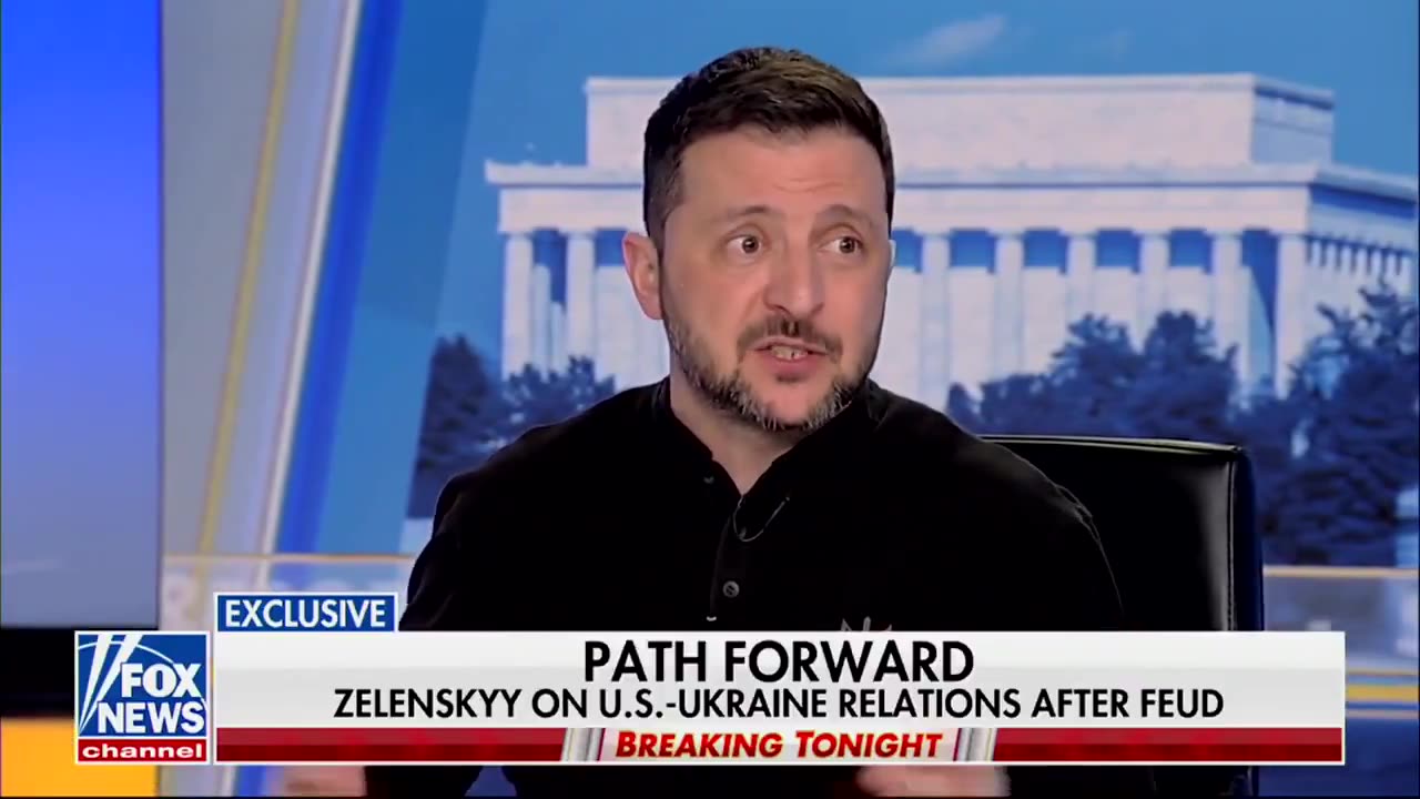 Bret Baier Asks Zelenskyy if His Relationship With President Trump Can be Salvaged