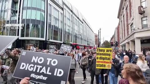 WE RALLIED IN CENTRAL LONDON AGAINST DIGITAL ID