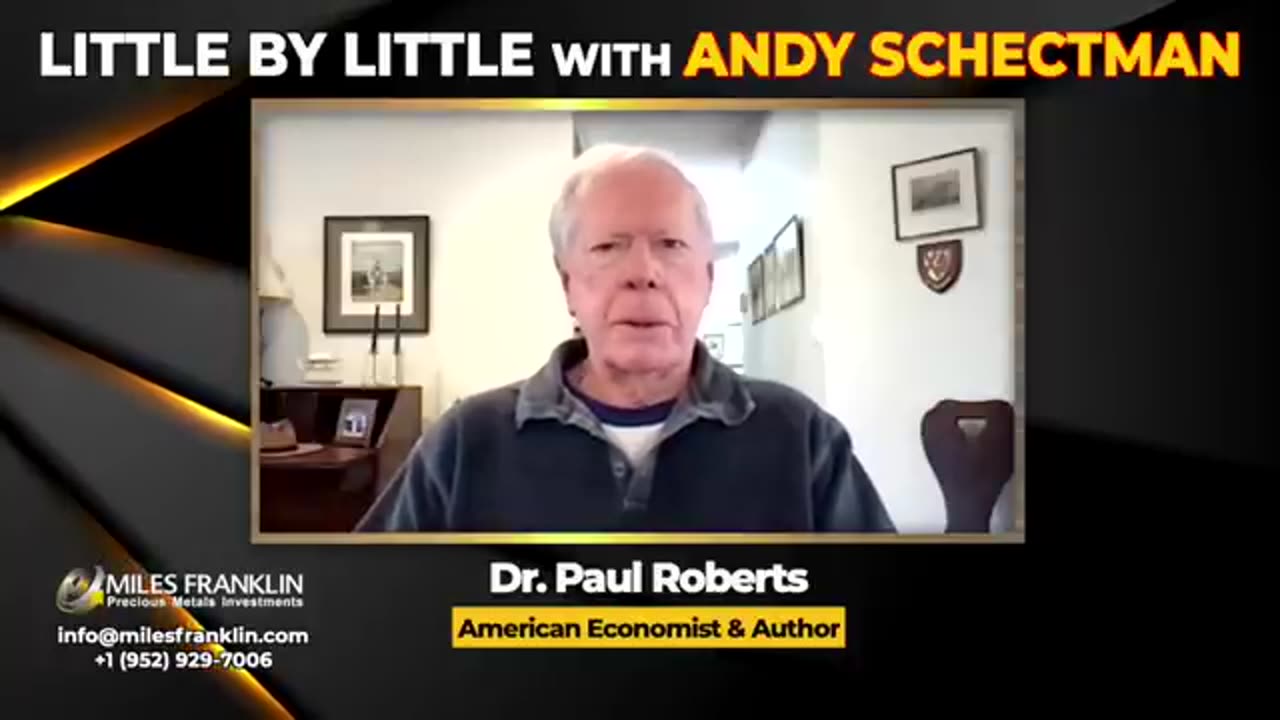 Dr. Paul Craig Roberts: The Future of the Economy Is NOT What You Expect