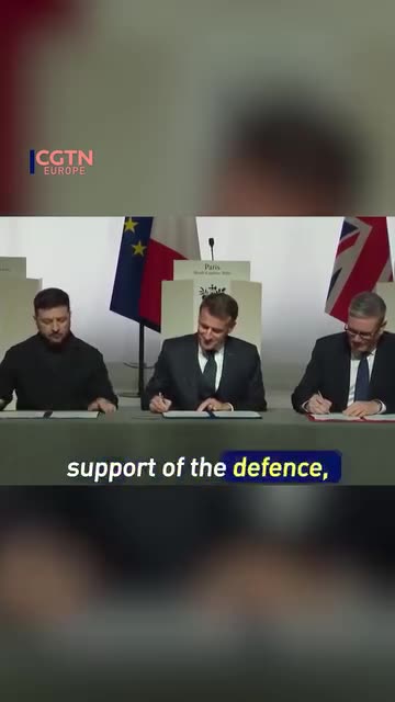 Uk France deploy troops to Ukraine in the event of a ceasefire.