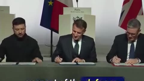 Uk France deploy troops to Ukraine in the event of a ceasefire.