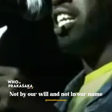 You Will Not Kill In Our Names (2003) ｜ Saul Williams