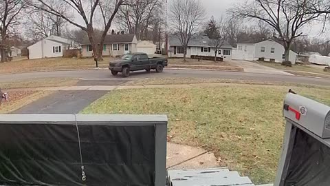 Drunk Guy Falls Slowly on Front Steps